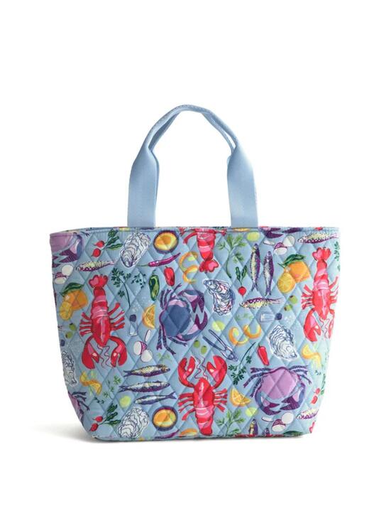Vera Bradley Handbags - Vera Bradley - Essential Lunch Tote - Cotton - Seafood Boil
